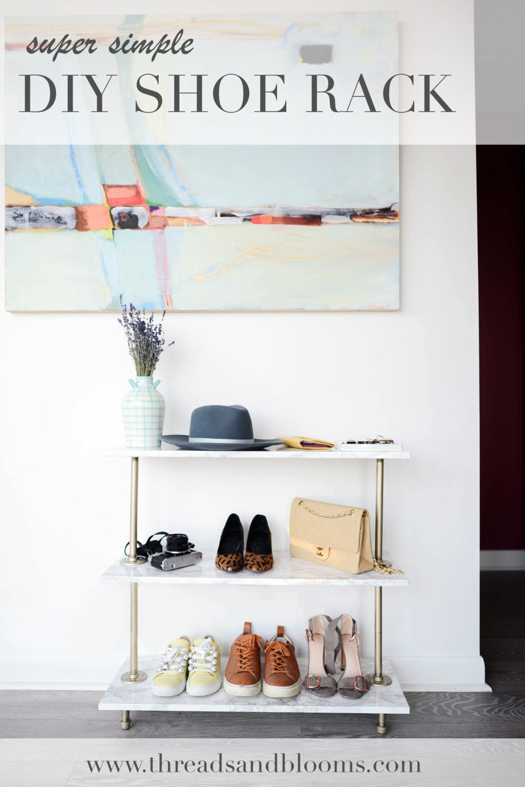 diy shoe organizer on Diy Shoe Rack Simple And Affordable Shoe Storage Solution